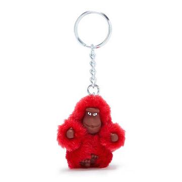 Kipling Sven Extra Small Klassieke Monkey Keychain Accessoires Rood | BE 1961DF